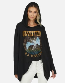 Flash Sale Led Zeppelin 1975 Tour Pullover Hoodie | Wilma X By Women Hoodies