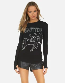 New Led Zeppelin Outline Thermal Tee | Mckinley X By Women Long Sleeve
