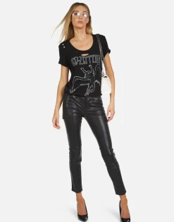 Clearance Led Zeppelin Outline Vintage Concert Tee | Myra By Women Short Sleeve