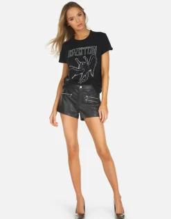 Store Led Zeppelin Outline Vintage Tee | Edda X By Women Short Sleeve