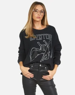 Cheap Led Zeppelin Outline Women'S Pullover | Lee By Women Long Sleeve