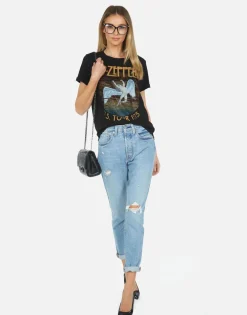 Cheap Led Zeppelin Vintage 1975 Tour Tee | Edda By Women Short Sleeve