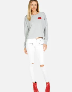 Online Lee Kiss Face Women Long Sleeve