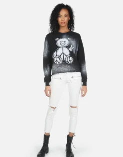 Cheap Lee Peace Teddy Women Long Sleeve