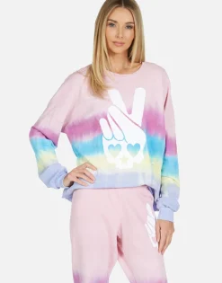 Hot Lee Skull Peace Hand Women Long Sleeve