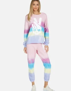 Hot Lee Skull Peace Hand Women Long Sleeve