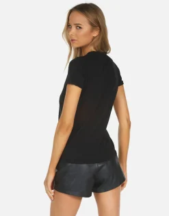 Cheap Leopard Tongue Vintage Ss Tee | Edda X By Women Short Sleeve