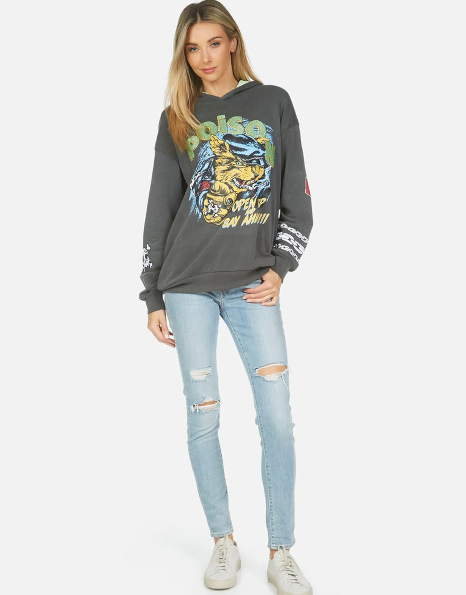 Online Letisha Poison Cat Women Hoodies