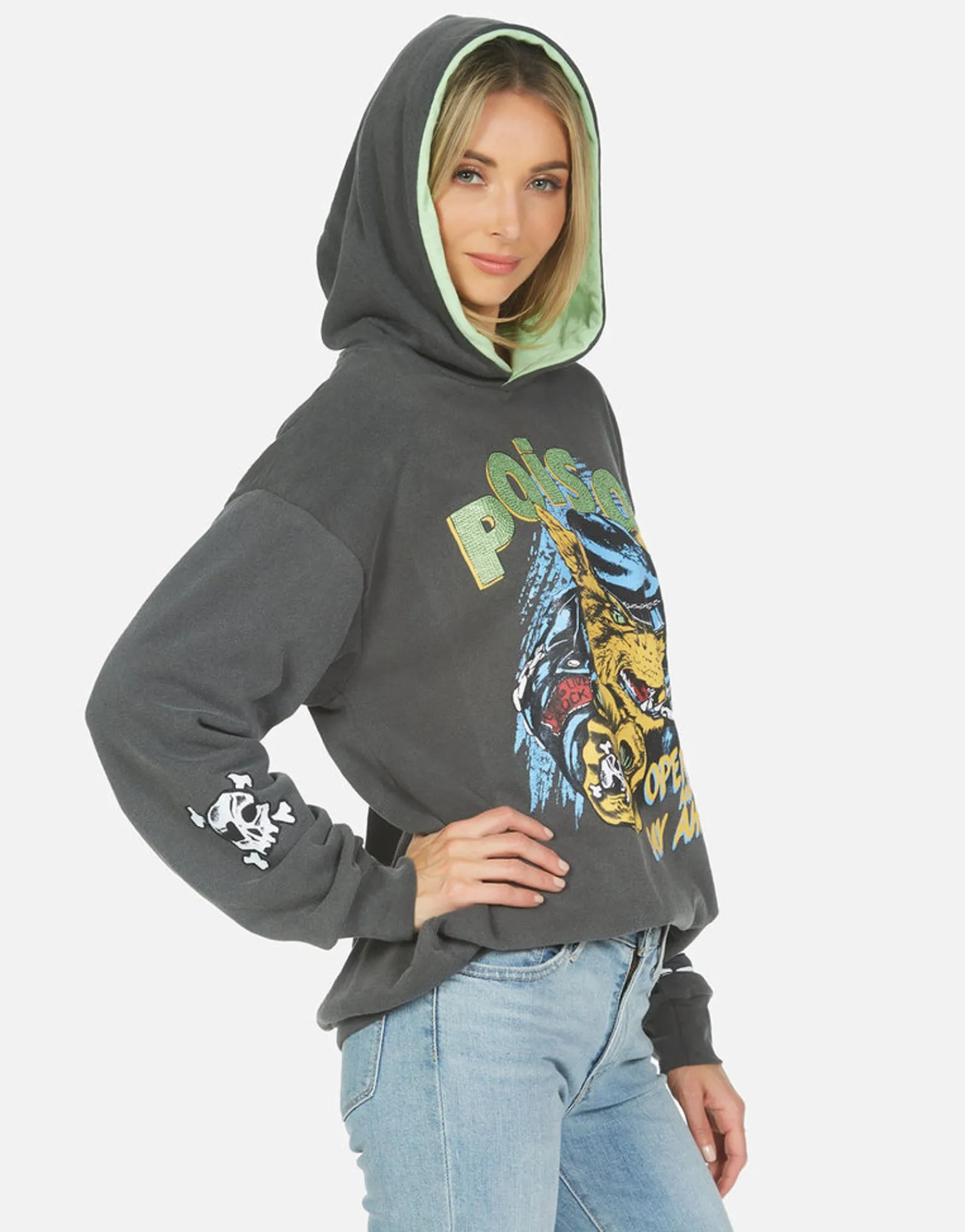 Online Letisha Poison Cat Women Hoodies