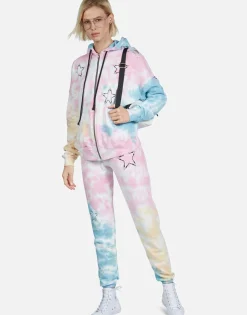 Flash Sale Lightning Bolt Star Zip Up Hoodie | Koa By Women Hoodies