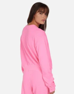 Clearance Lightning Butterfly Pullover In | Spalding X By Women Long Sleeve