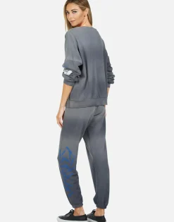 Fashion Lightning Skull Sweatpant | Brynn By Women Long Sweatpants