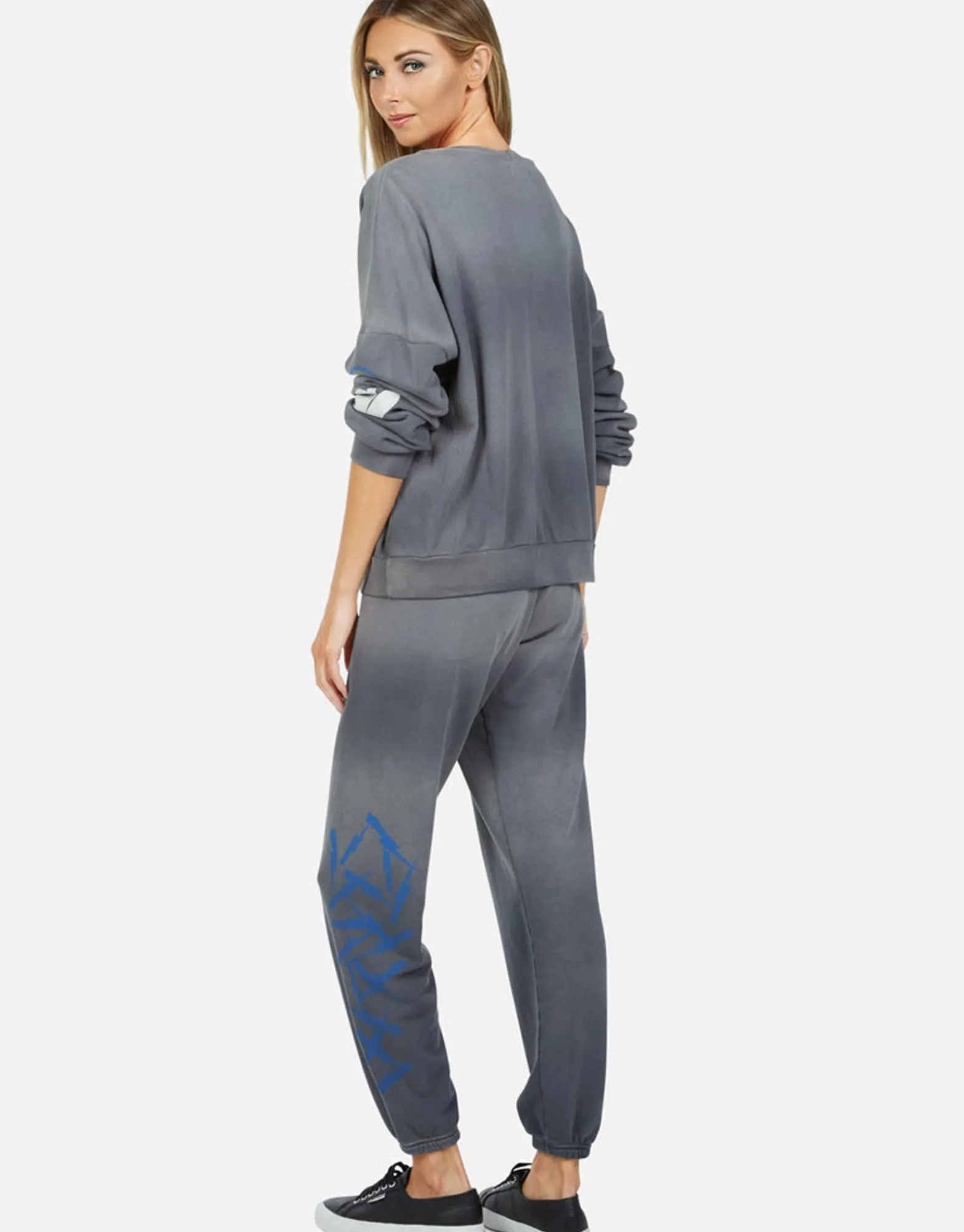 Fashion Lightning Skull Sweatpant | Brynn By Women Long Sweatpants