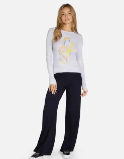 Flash Sale Lightning Snake Fitted Top | Mckinley By Women Long Sleeve