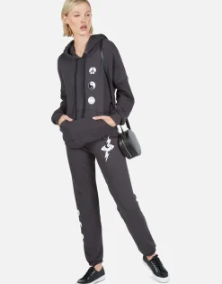 Hot Lightning Star Eye Women'S Sweatpant | Gia By Women Long Sweatpants