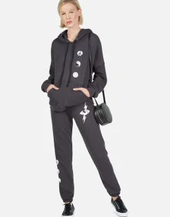 Hot Lightning Star Eye Women'S Sweatpant | Gia By Women Long Sweatpants