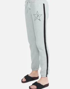 Flash Sale Lightning Star Lounge Pant W/ Tuxedo Stripe | Astrid By Women Long Sweatpants