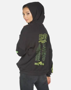 Sale Lila Ac/Dc Neon Stud Women Hoodies