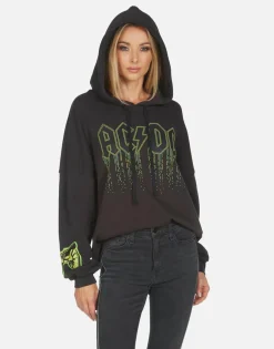 Sale Lila Ac/Dc Neon Stud Women Hoodies