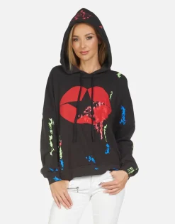 Cheap Lila Star Kiss Women Hoodies
