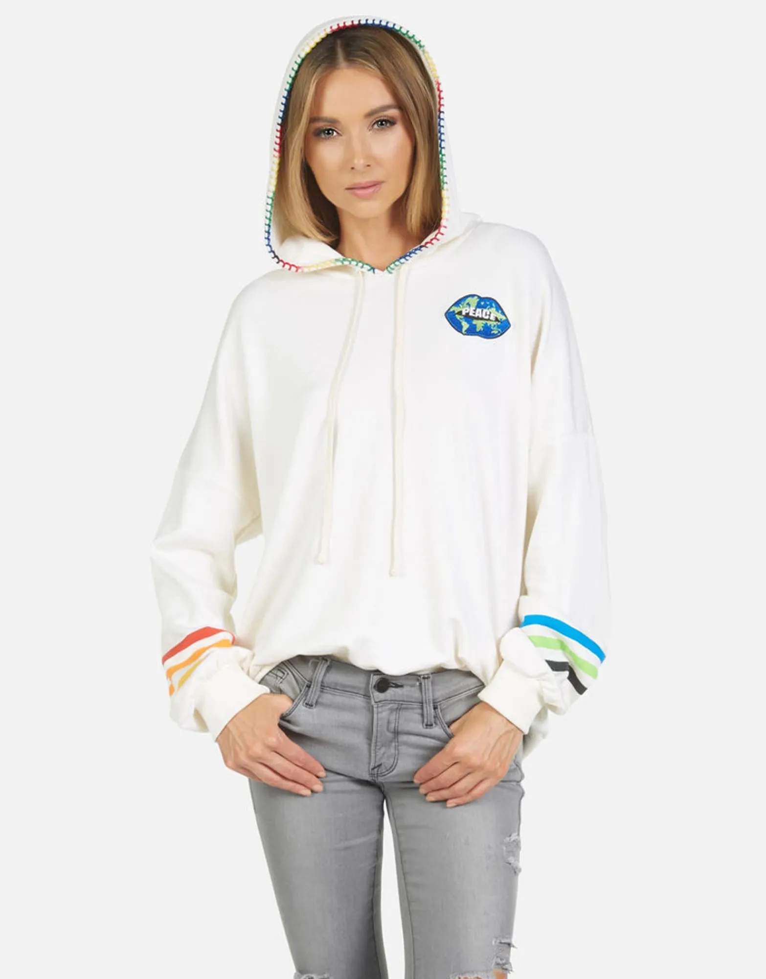 Hot Lila World Eye Love Women Hoodies