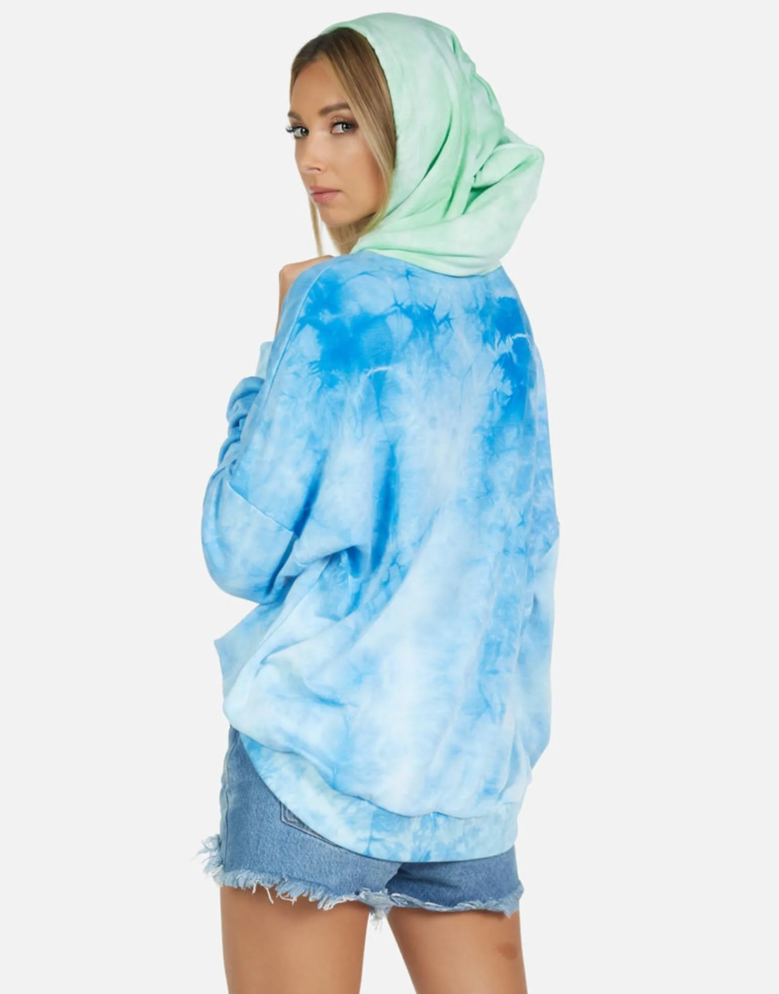 Shop Lila World Peace Lips Women Hoodies