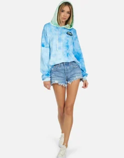 Shop Lila World Peace Lips Women Hoodies