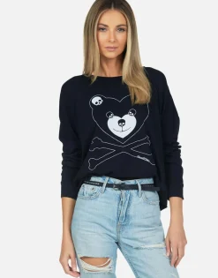 Best Sale Lori Skull Love Bear Women Long Sleeve