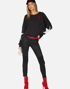 Best Sale Love Boxing Drop Shoulder Pullover | Lee By Women Long Sleeve