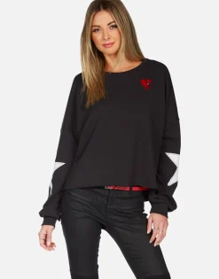 Best Sale Love Boxing Drop Shoulder Pullover | Lee By Women Long Sleeve