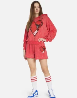 Outlet Love Boxing Glove Hoodie In | Yvette X By Women Hoodies