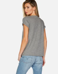 Fashion Love Boxing Glove S/S Distressed Tee | Myra By Women Short Sleeve