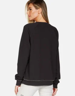 Online Loveable Heart Teddy L/S Raglan Pullover | Everly By Women Long Sleeve