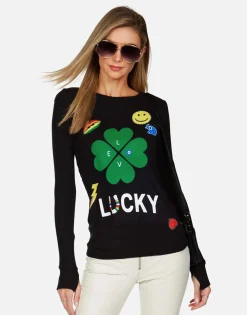 Fashion Lucky Clover L/S Thermal Top | Mckinley X By Women Long Sleeve