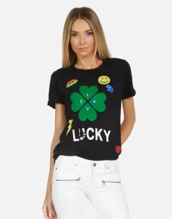 Discount Lucky Clover S/S Tee | Edda X By Women Short Sleeve