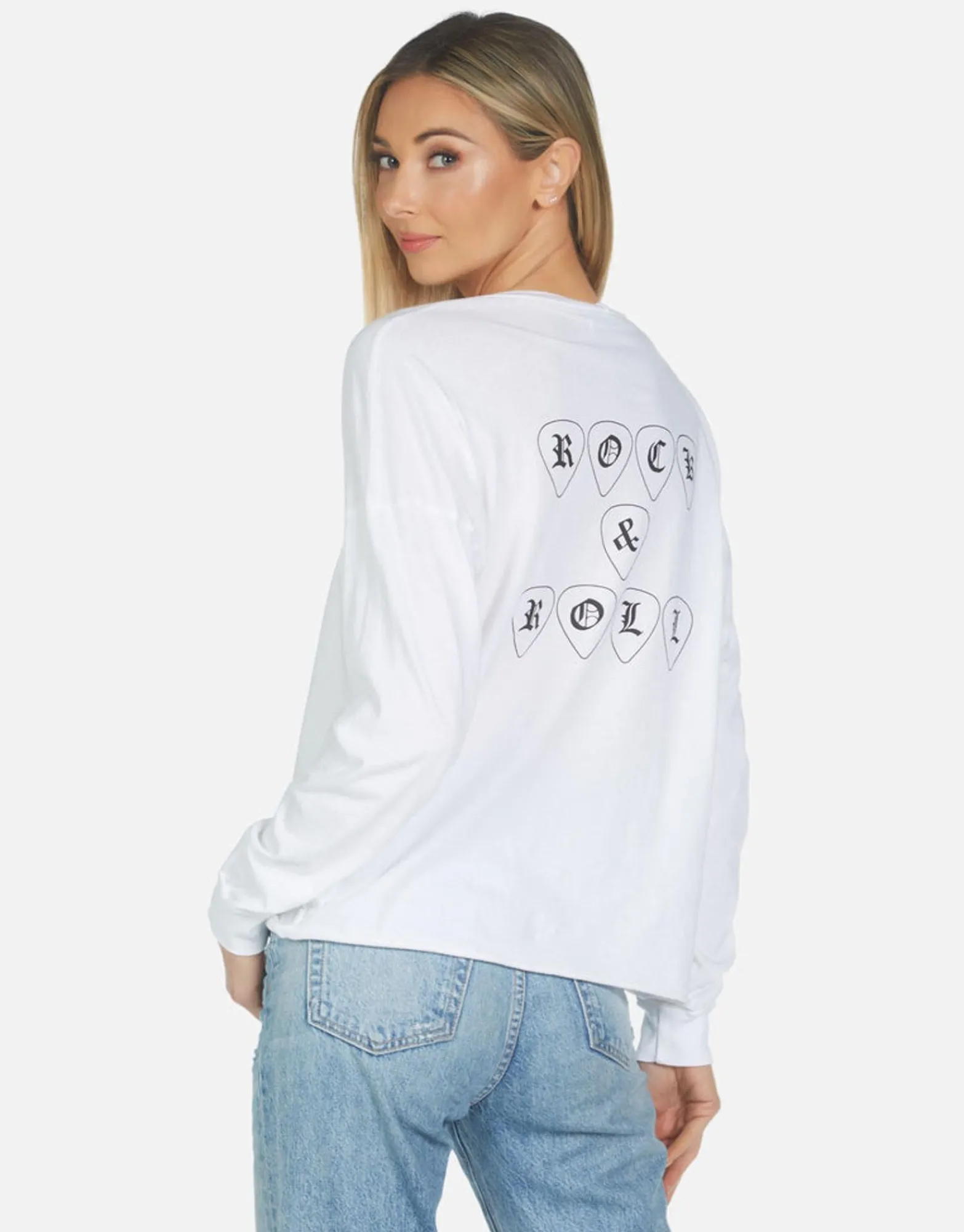 Best Sale Luella Music Skull Women Long Sleeve