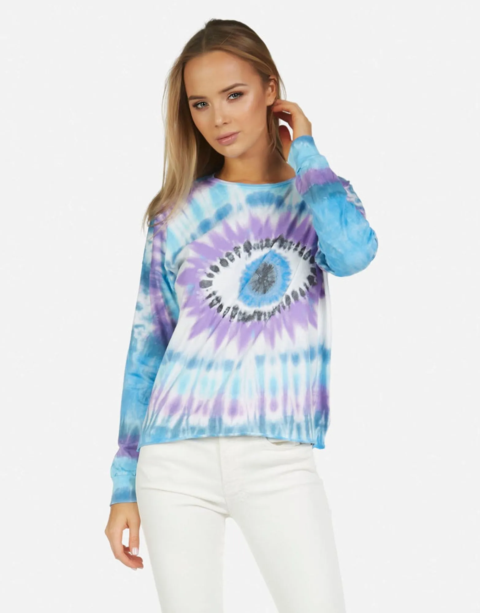 Store Luella Tie Dye Eye Women Long Sleeve