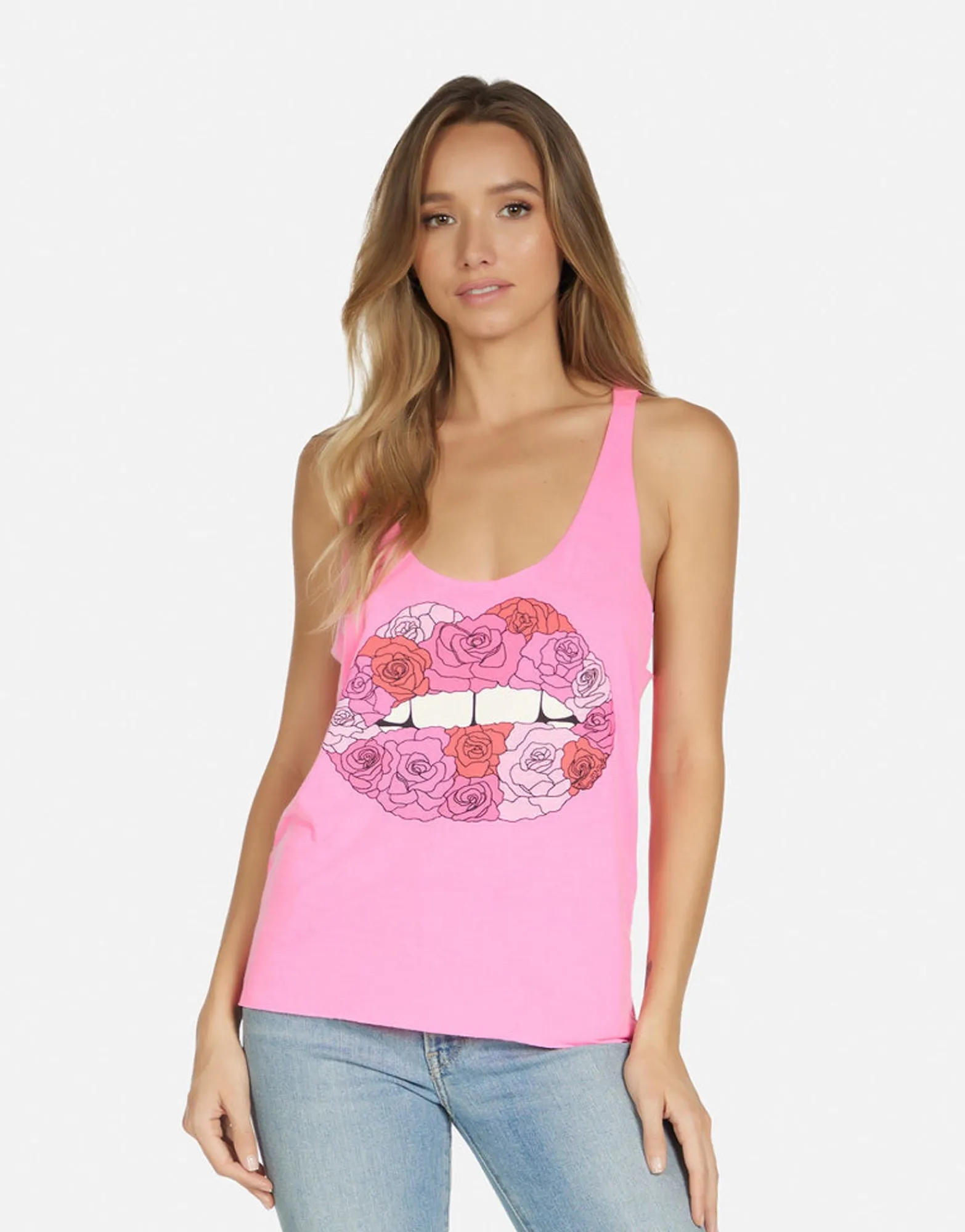 Outlet Maisie Rose Lip Women Tanks