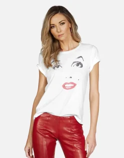 Flash Sale Marilyn Monroe S/S Vintage Women'S Tee | Croft X By Women Short Sleeve