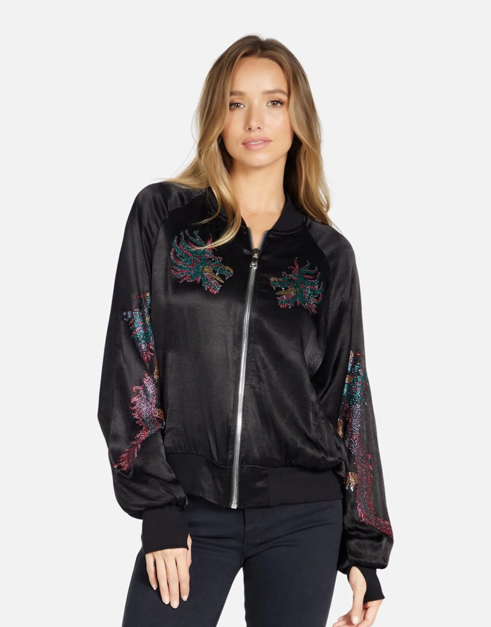 Outlet Mckay Vintage Dragon Women Long Sleeve