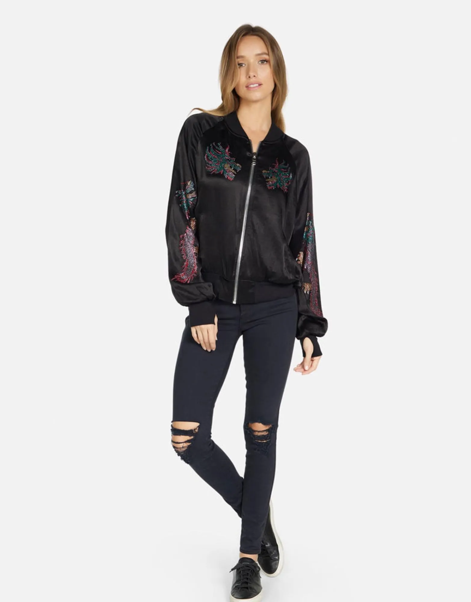 Outlet Mckay Vintage Dragon Women Long Sleeve