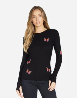 Fashion Mckinley Butterfly Wings Women Long Sleeve