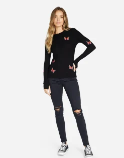 Fashion Mckinley Butterfly Wings Women Long Sleeve