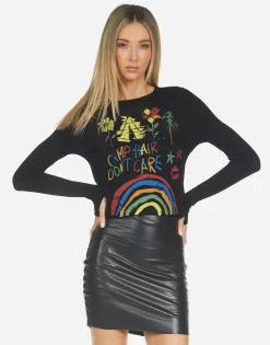 Fashion Mckinley Camp Hair Don'T Care Women Long Sleeve