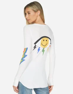 Online Mckinley Color Punk Happy Eye Women Long Sleeve