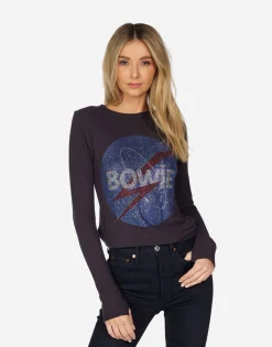 Fashion Mckinley Crystal Bowie Space Women Long Sleeve