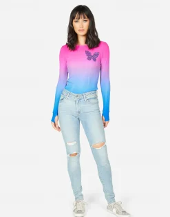 Shop Mckinley Diamond Butterfly Women Long Sleeve