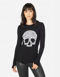 Outlet Mckinley Happy Skulls Women Long Sleeve