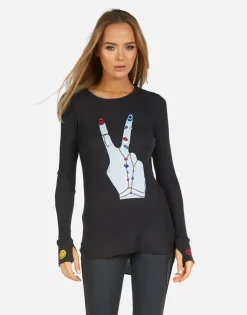 Store Mckinley Peace Hand Elements Women Long Sleeve