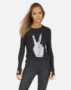Store Mckinley Peace Hand Elements Women Long Sleeve